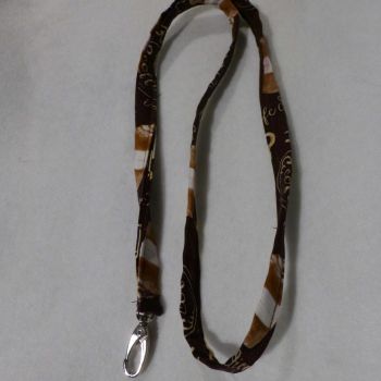 1/2 inch wide Lanyard