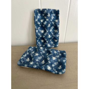 Handmade Clay Egg Holder & Jewelry Dish – Decoupage Design