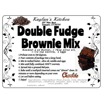 Double Fudge Brownie Baking Mix