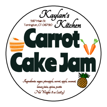 Carrot Cake Jam
