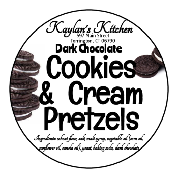 Cookies & Cream Chocolate Pretzel Rod