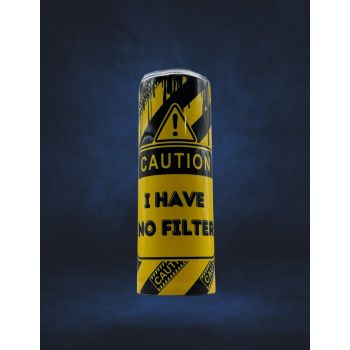 20 Oz Tumbler - Caution