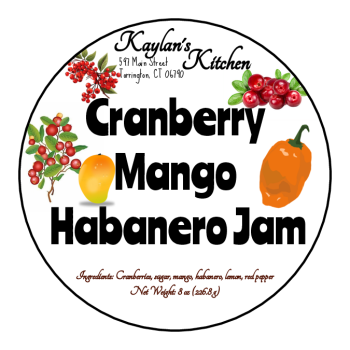 Cranberry Mango Habanero Jam