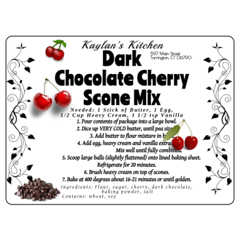 Chocolate Cherry Scone Mix