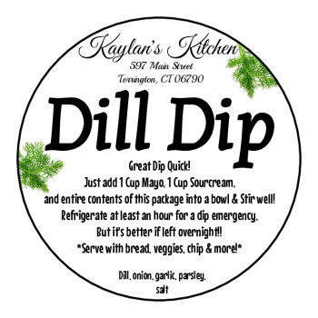 Dill Dip Mix
