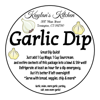Garlic Dip Mix