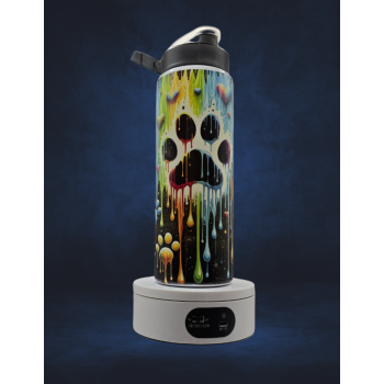 26 Oz Hydro -Paws and Paint Drips