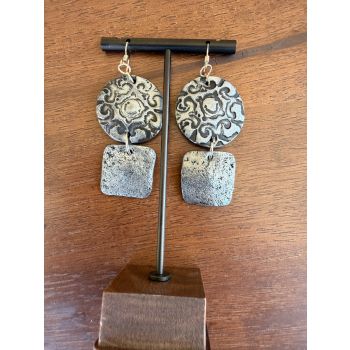 Polymer Dangle Pierced Earrings