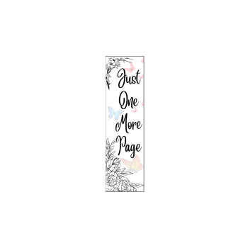 Just One More Page Bookmark