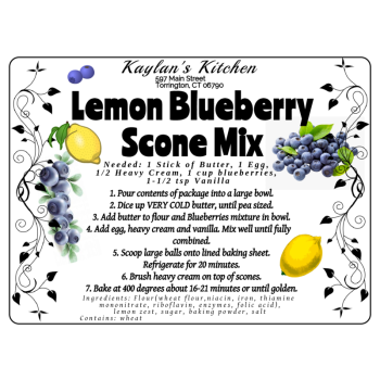 Lemon Blueberry Scone Mix