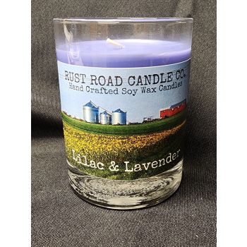 Lilac & Lavender Soy Wax Candle