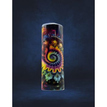 20 Oz Tumbler - Neon Swirl 