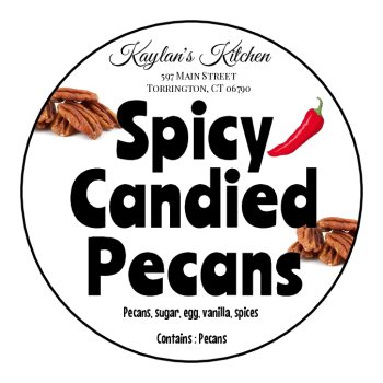 Spicy Candied Pecans