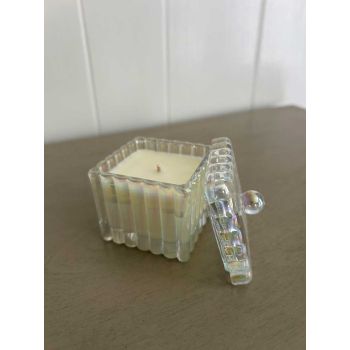 Black Sea Soy Wax Candle in Square Jar with Lid