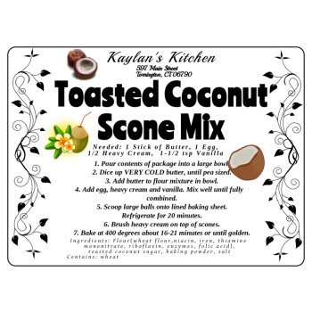 Toasted Coconut Scone Mix