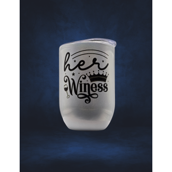 12 Oz Wine thermos - Her Wineness