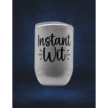 12 Oz Wine thermos - Instant Wit