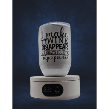 12 Oz Wine thermos -Make wine disappear