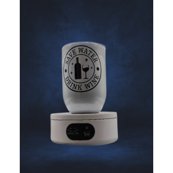 12 Oz Wine thermos - Save Water Drink Wine