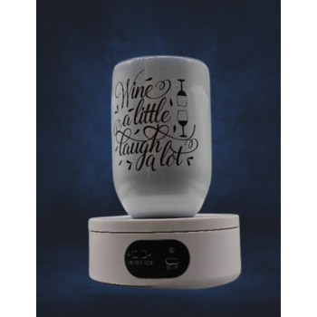 12 Oz Wine thermos -Wine a little